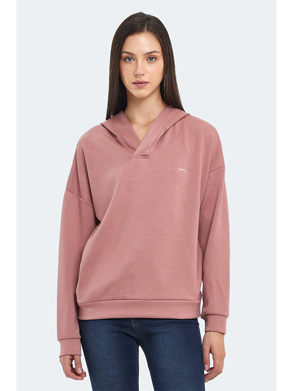 Pembe Kenzıe I Kadın Sweatshirt Gül-5