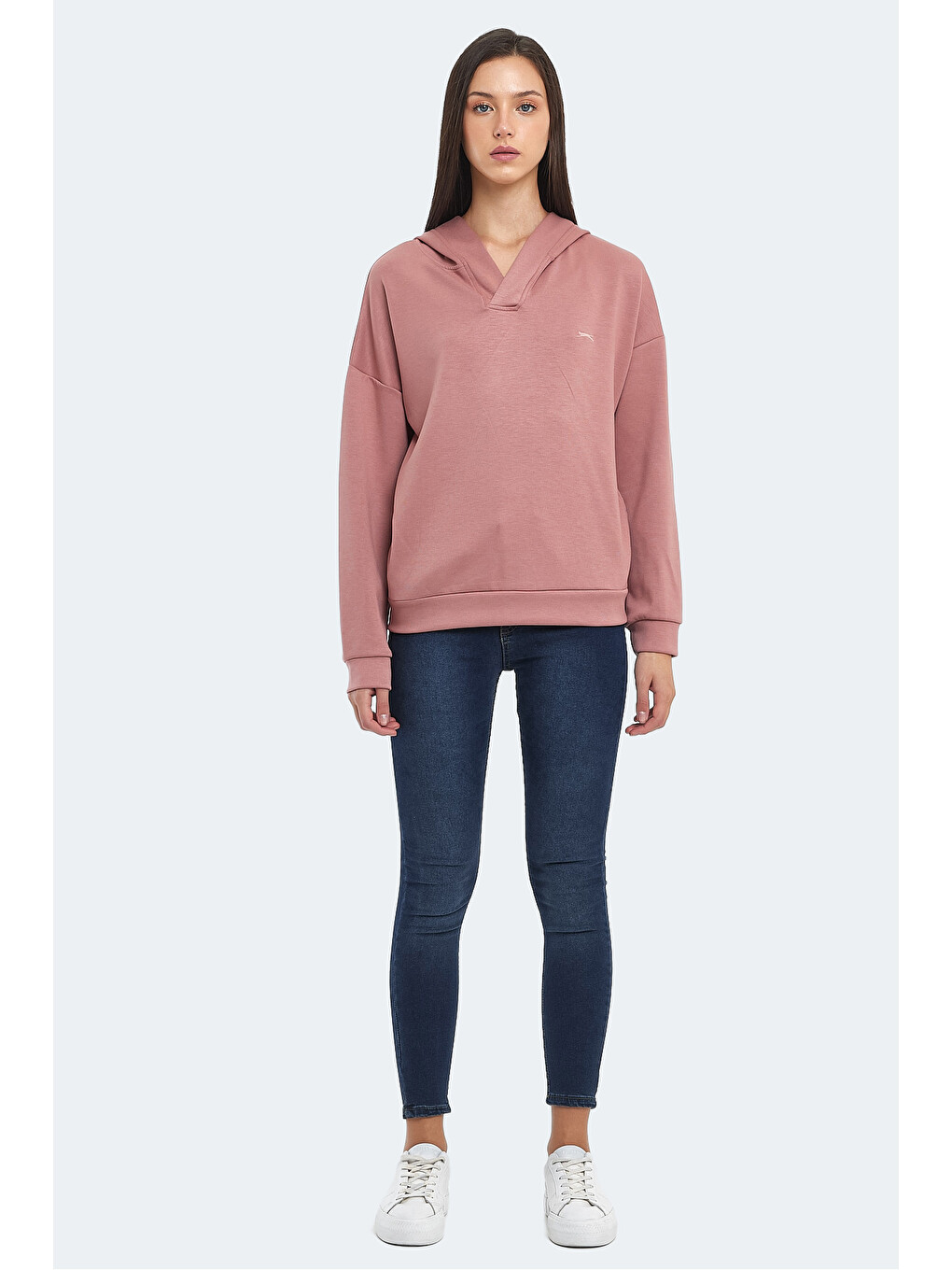 Pembe Kenzıe I Kadın Sweatshirt Gül-6