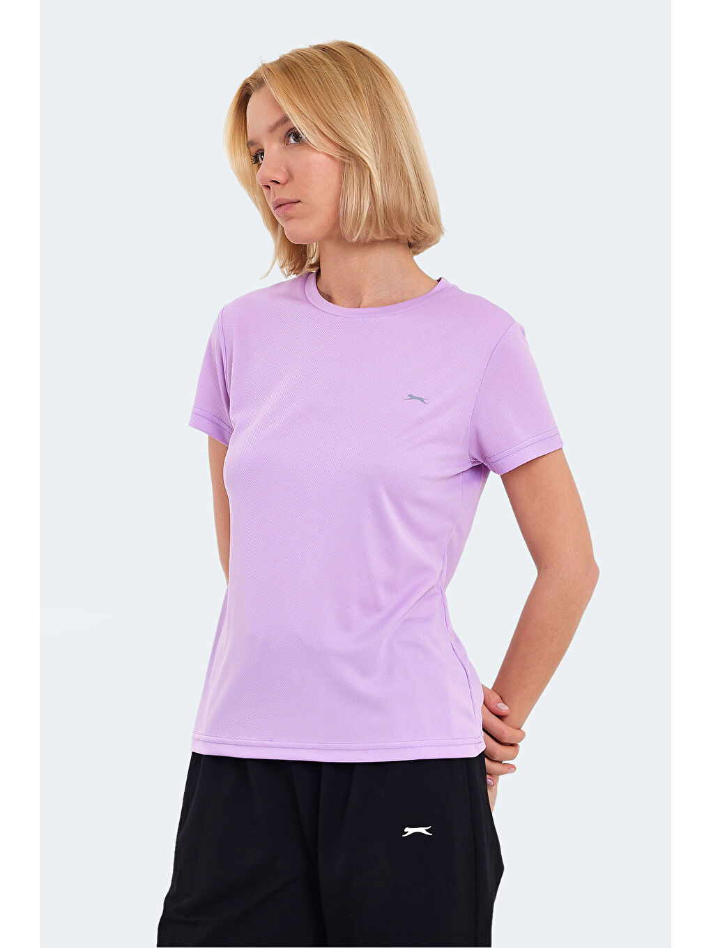 Kadın Tişört Lila-5