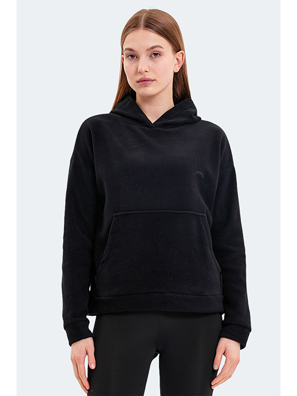 SLAZENGER SASSA Kadın Polar Siyah