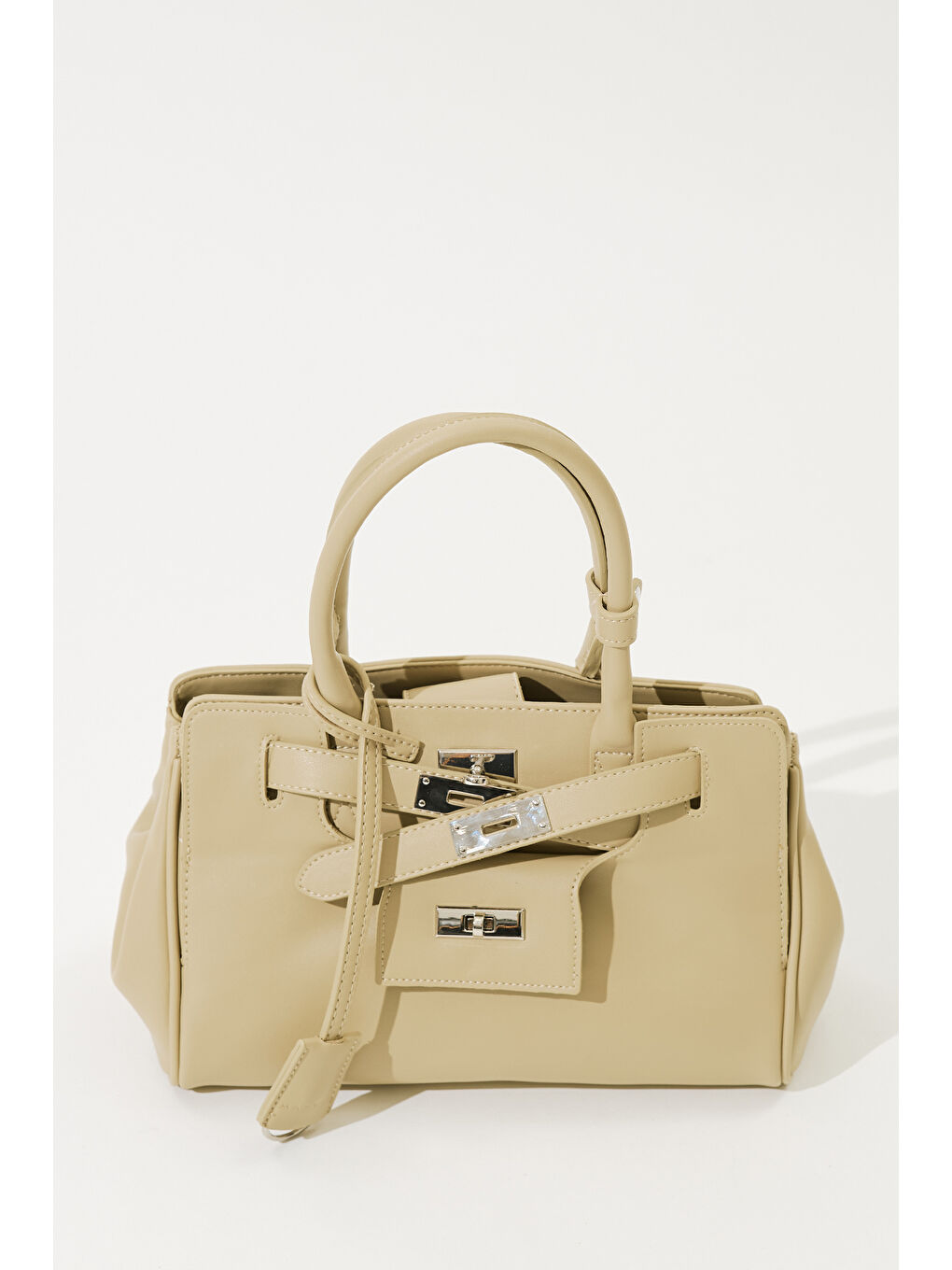 Kahverengi Arte Cepli Çanta Toprak