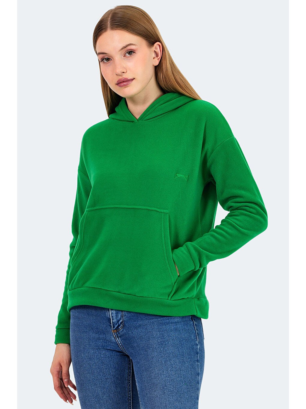 SLAZENGER SASSA Kadın Polar Yeşil