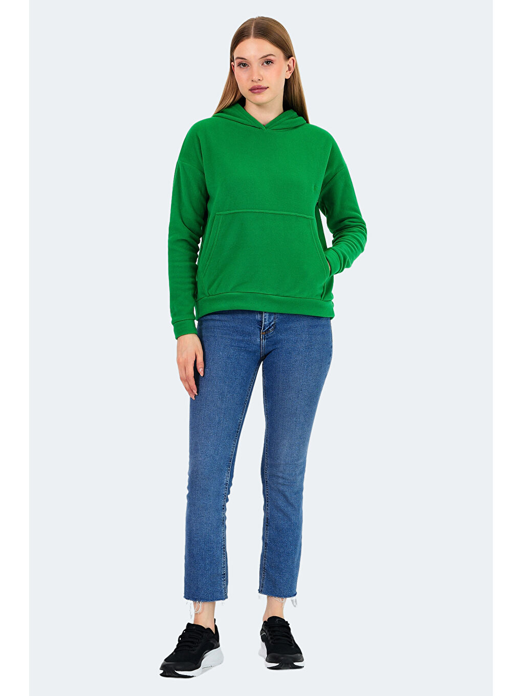 SLAZENGER SASSA Kadın Polar Yeşil - 6