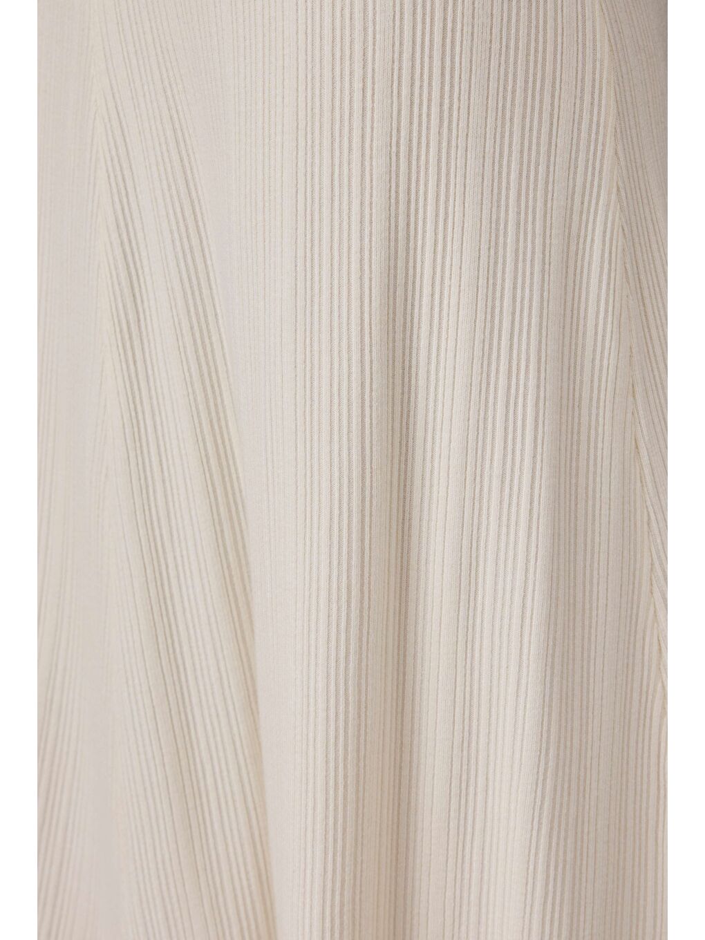 Fitilli Triko Etek Ekru-4