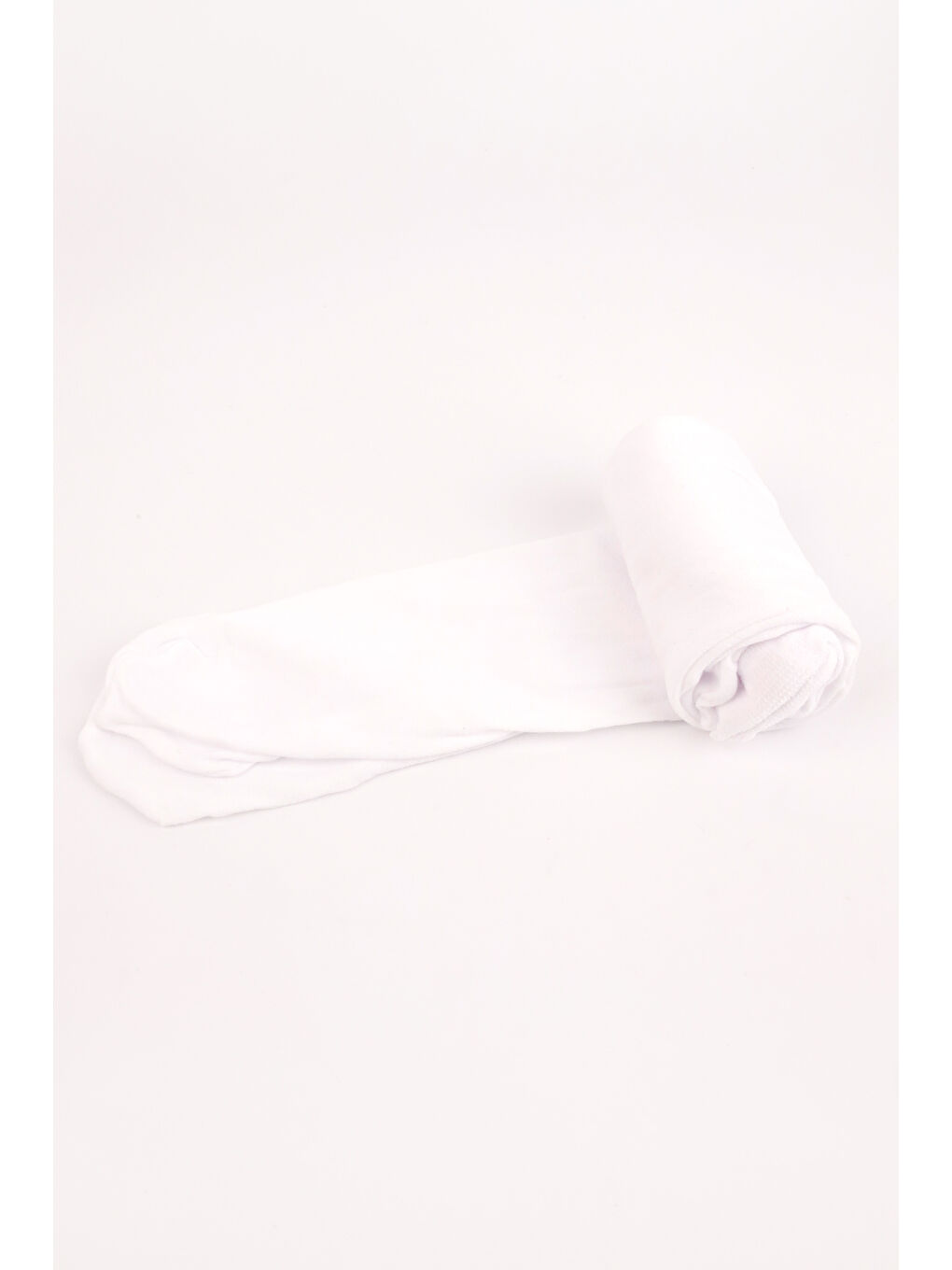 Beyaz Kız Çocuk Muz Külotlu Çorap-1