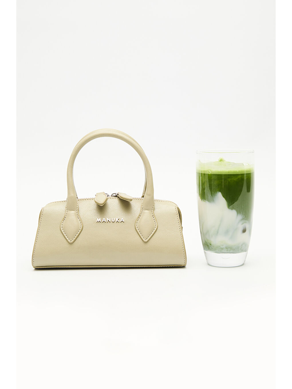 Deri Polo Mini Çanta Yeşil