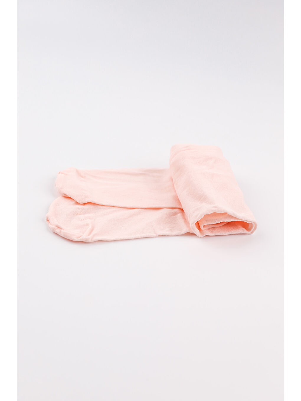 Pembe Somon Kız Çocuk Muz Külotlu Çorap-1