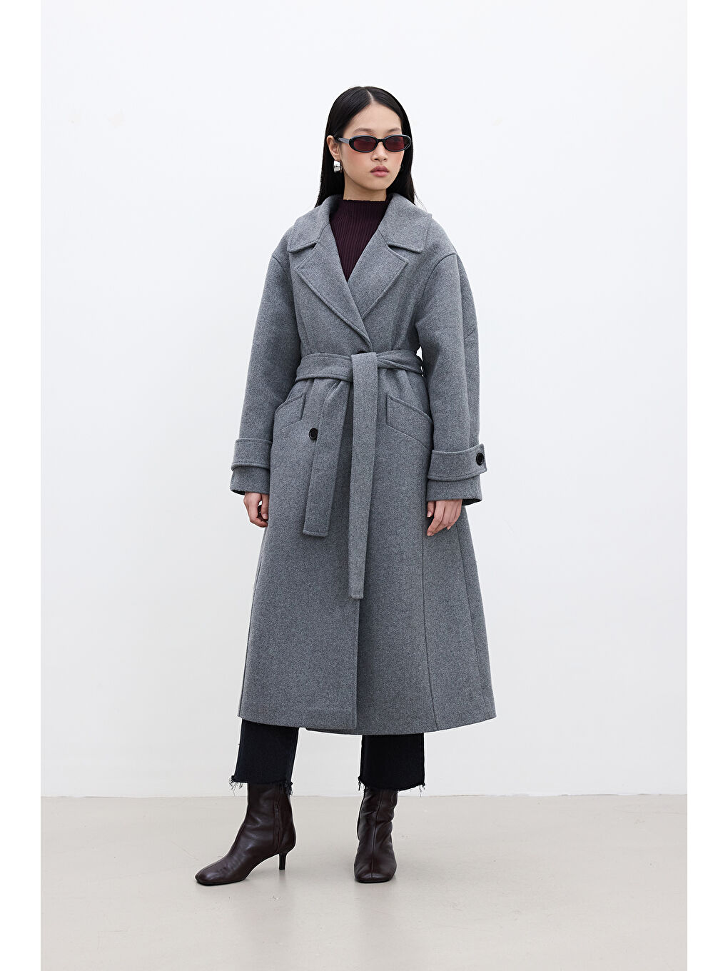 İtalyan Kaşe Premıum Kaban Gri-2