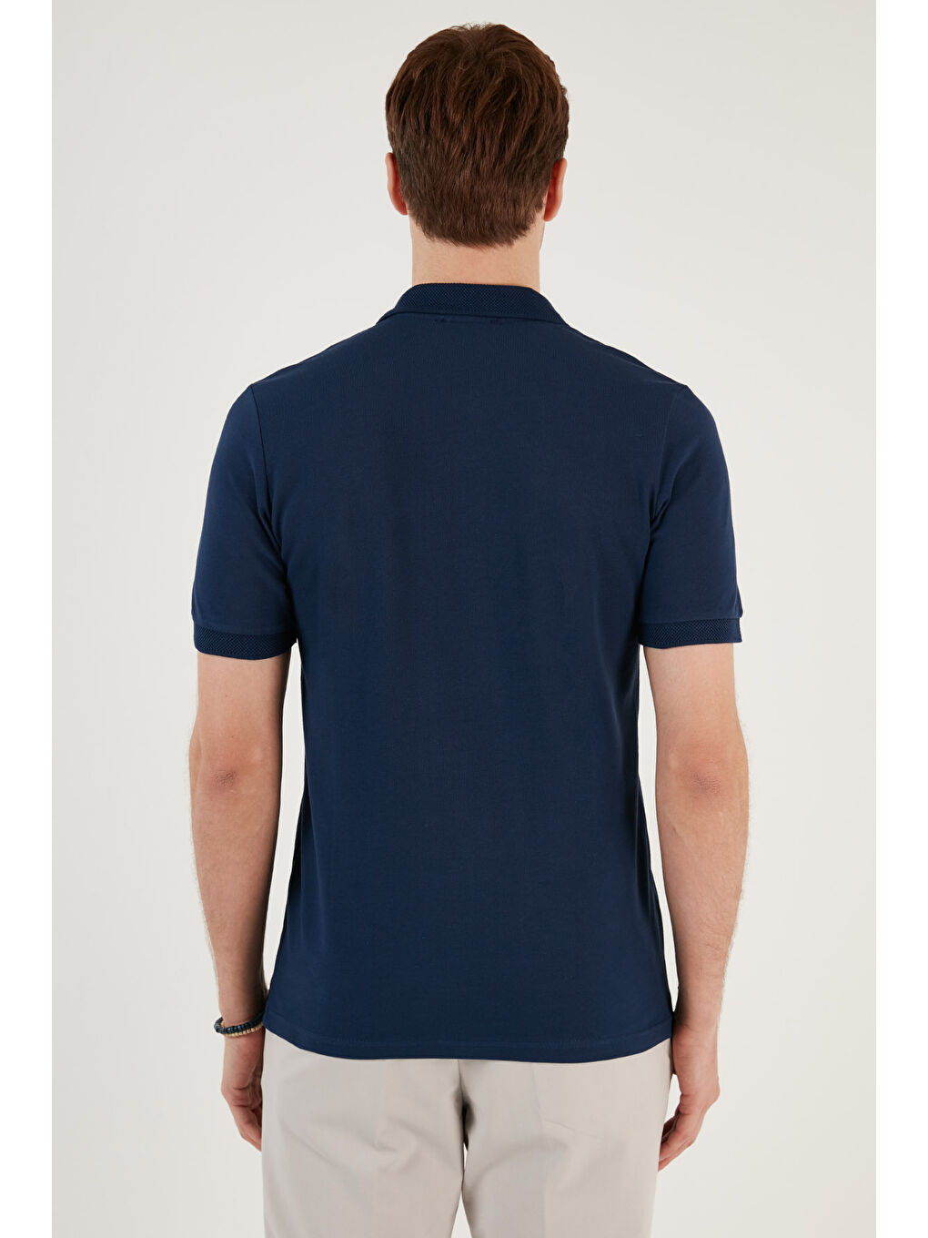 Buratti İndigo Pamuklu Regular Fit Düğmeli Polo Yaka T Shirt 5902739 - 5