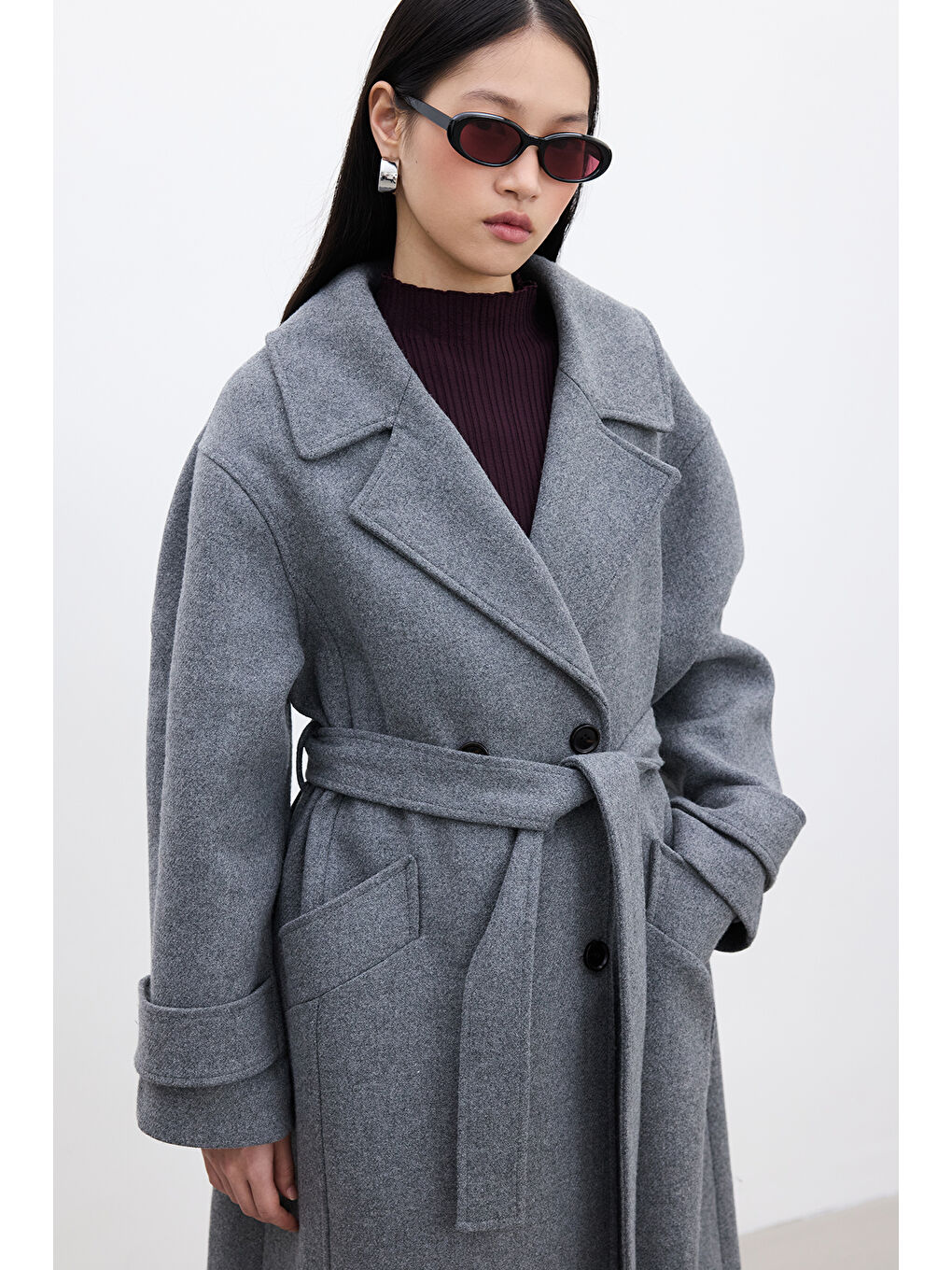 İtalyan Kaşe Premıum Kaban Gri-3