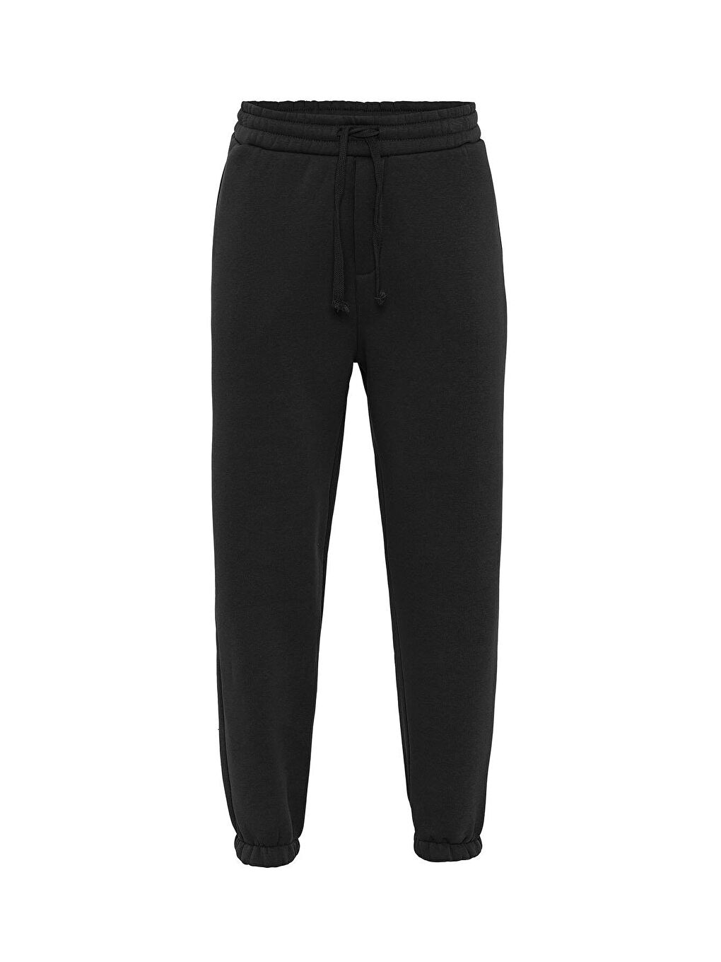 Siyah Basic Oversize Jogger  Erkek Jogger Eşofman Altı-1