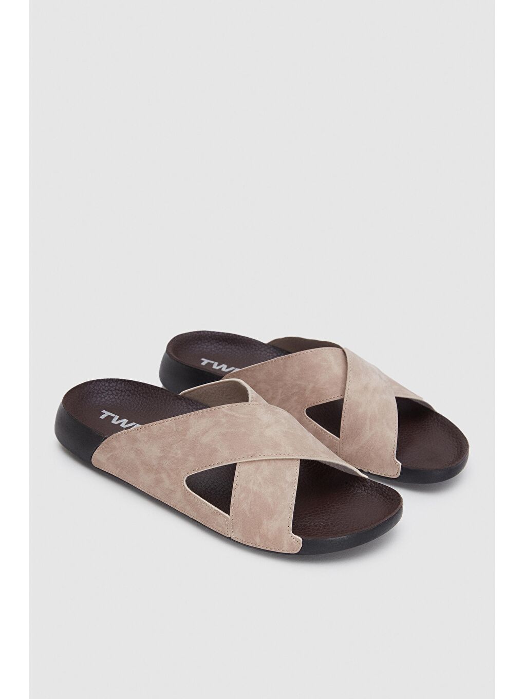 Twn Bej Çapraz Bant Terlik