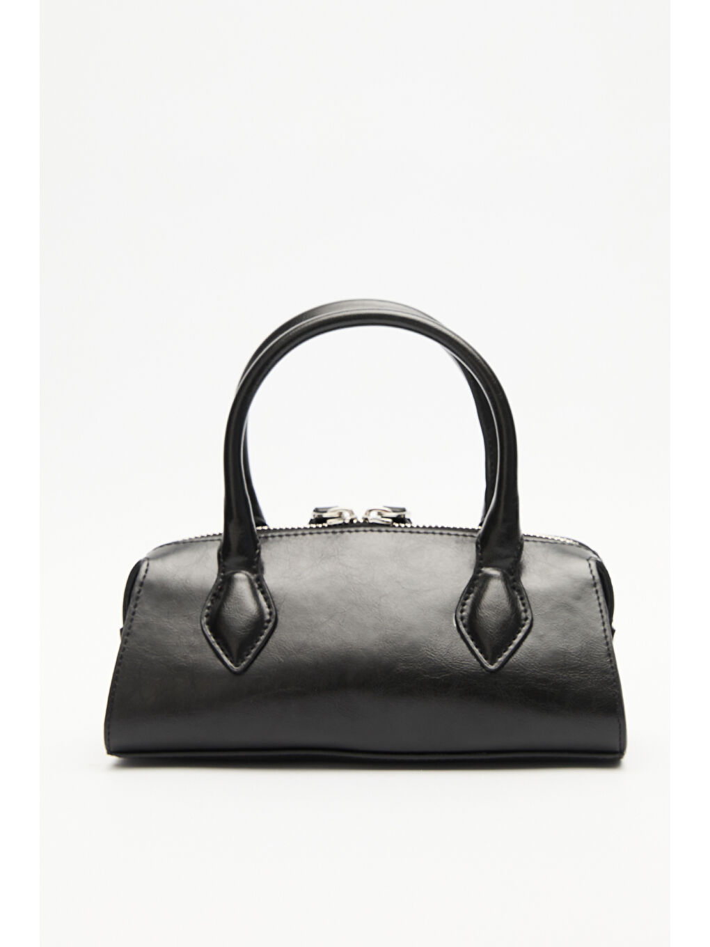 Deri Polo Mini Çanta Siyah-7