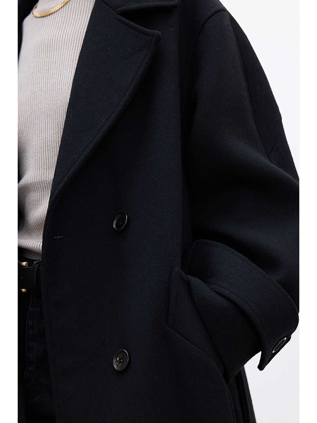 İtalyan Kaşe Premıum Kaban Siyah-6