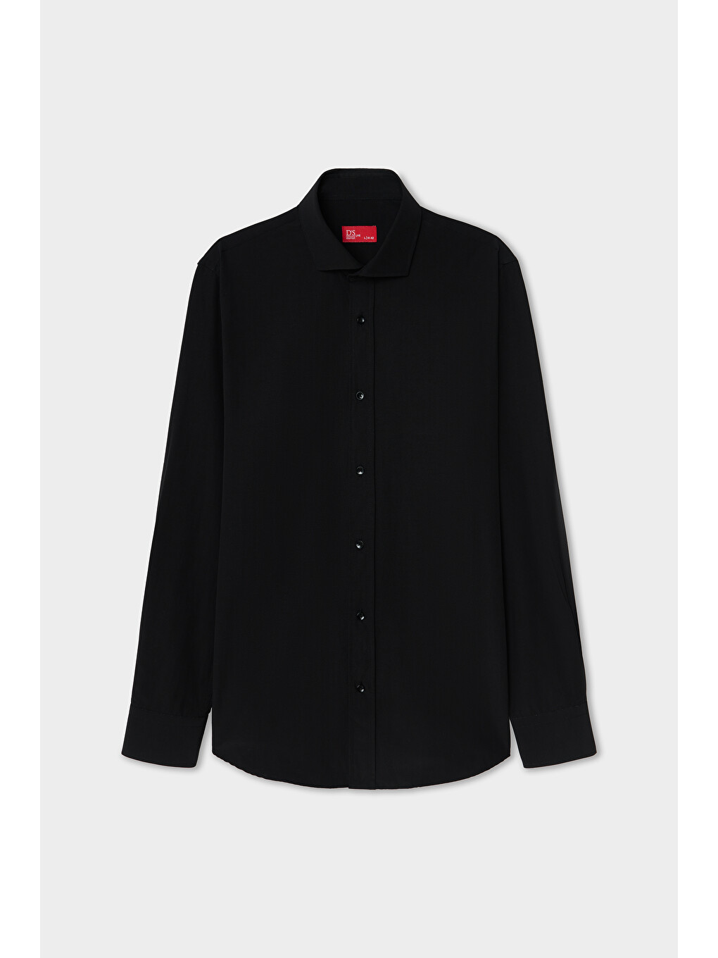 Slim Fit Siyah Nano Care Gömlek-4