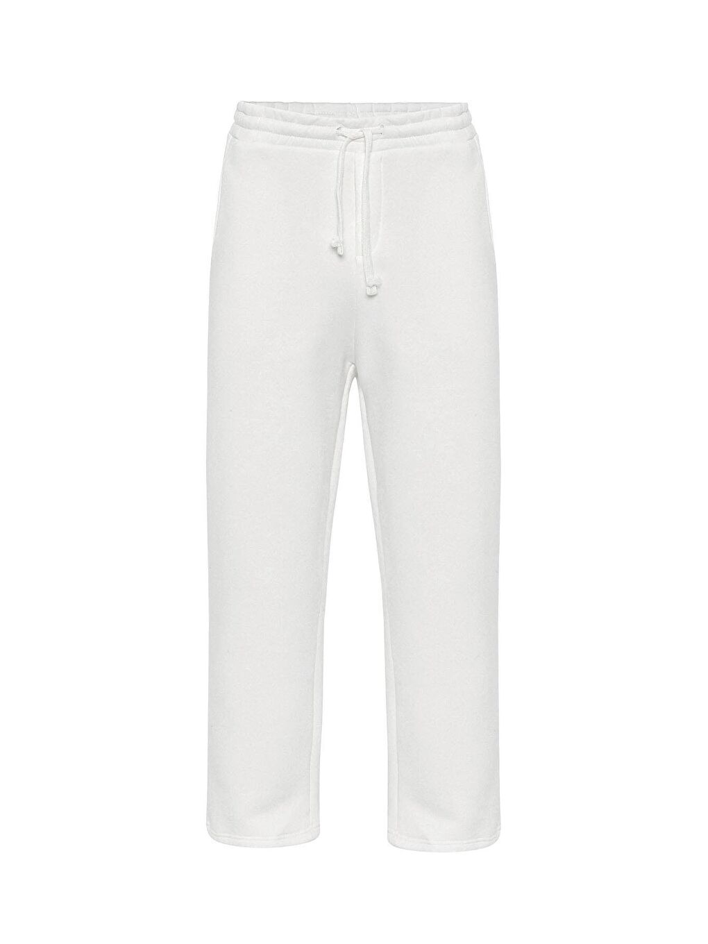 Ekru Basic Baggy Erkek Eşofman Altı-6