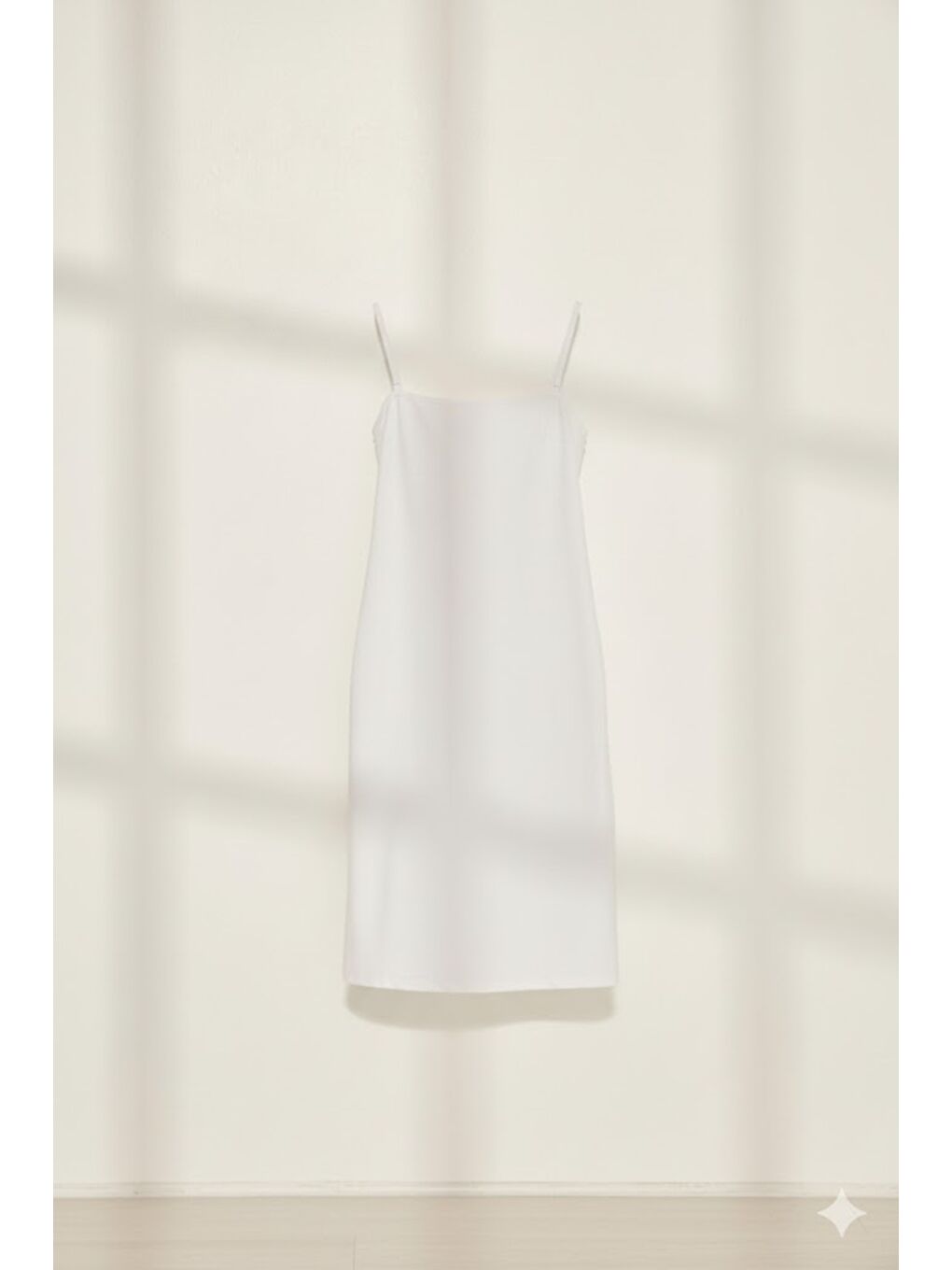 C1508 Kadın Kombinezon Beyaz-1