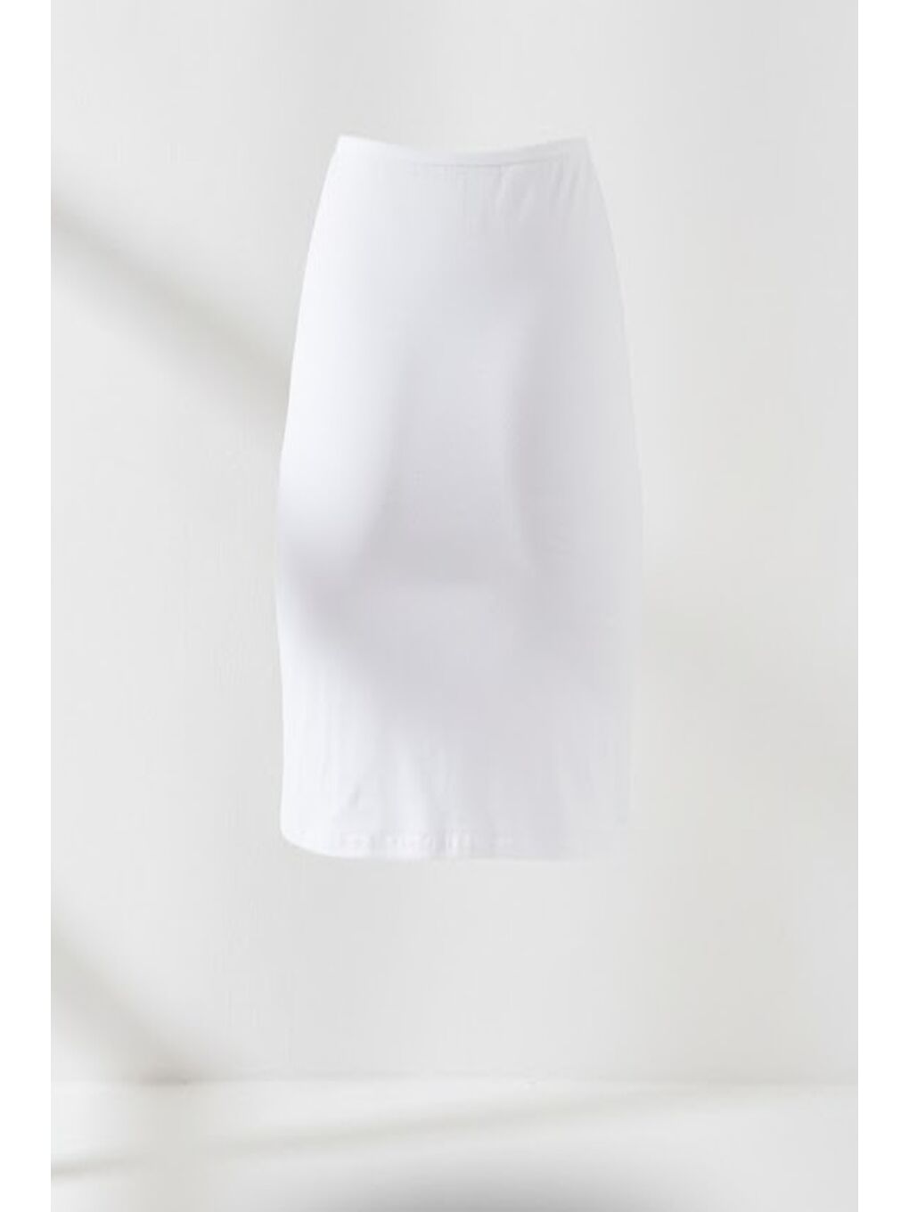 C1505 Kadın Kısa Jüpon Beyaz-1
