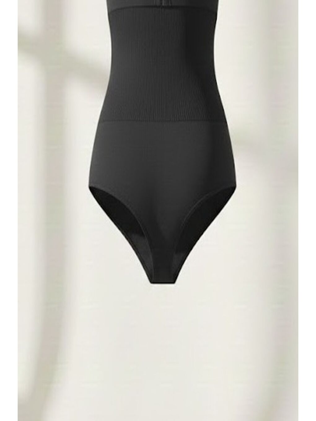 C12009 Seamless Double Slip Korse Siyah-1