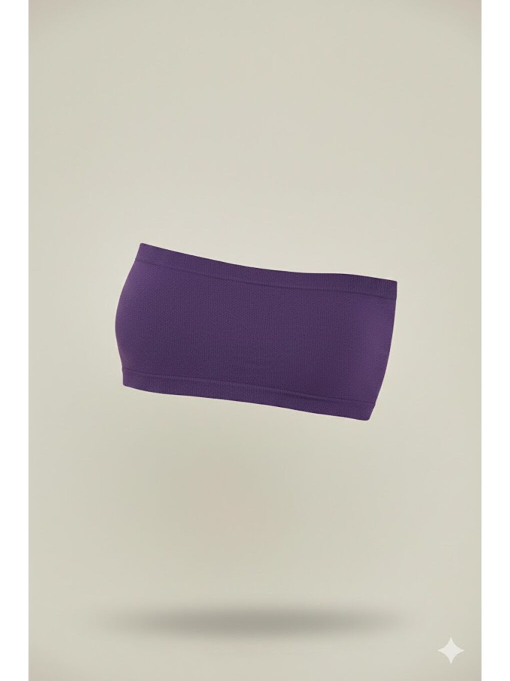 C14002 Dikişsiz Straplez Büstiyer Mor-1