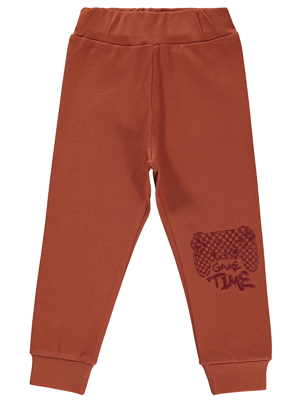 Turuncu Erkek Çocuk Eşofman Altı 2-5 Yaş Koyu Bakır