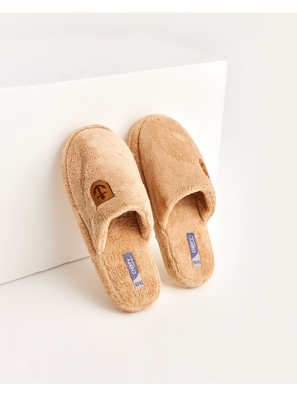 Otre - Bej Erkek Ev Terliği-2