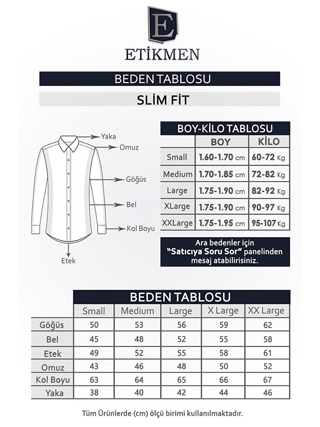 Mavi Slimfit Gerçek Jean Erkek Gömlek-5