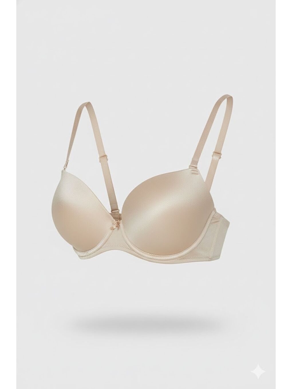 Bej Desteksiz Damla Sütyen C17025 Ten