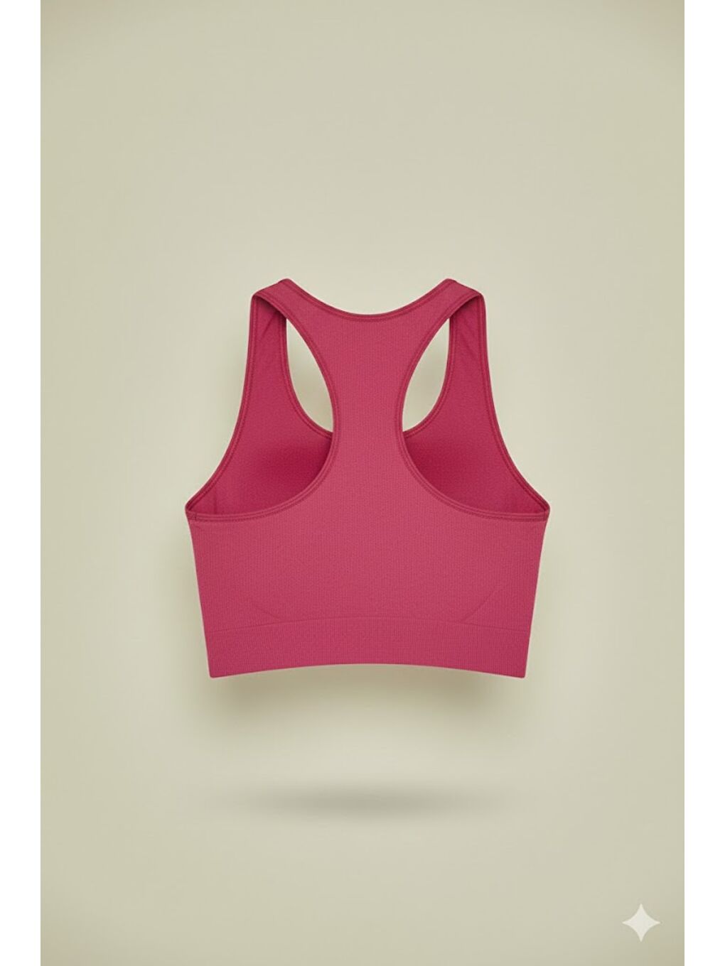 C14001 Dikişsiz Sporcu Büstiyer  Mürdüm-1