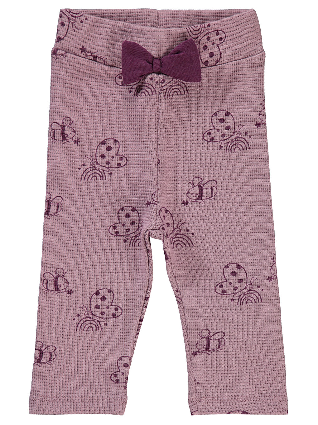 Baby Kız Bebek Patiksiz Tek Alt 6-18 Ay Leylak Lila