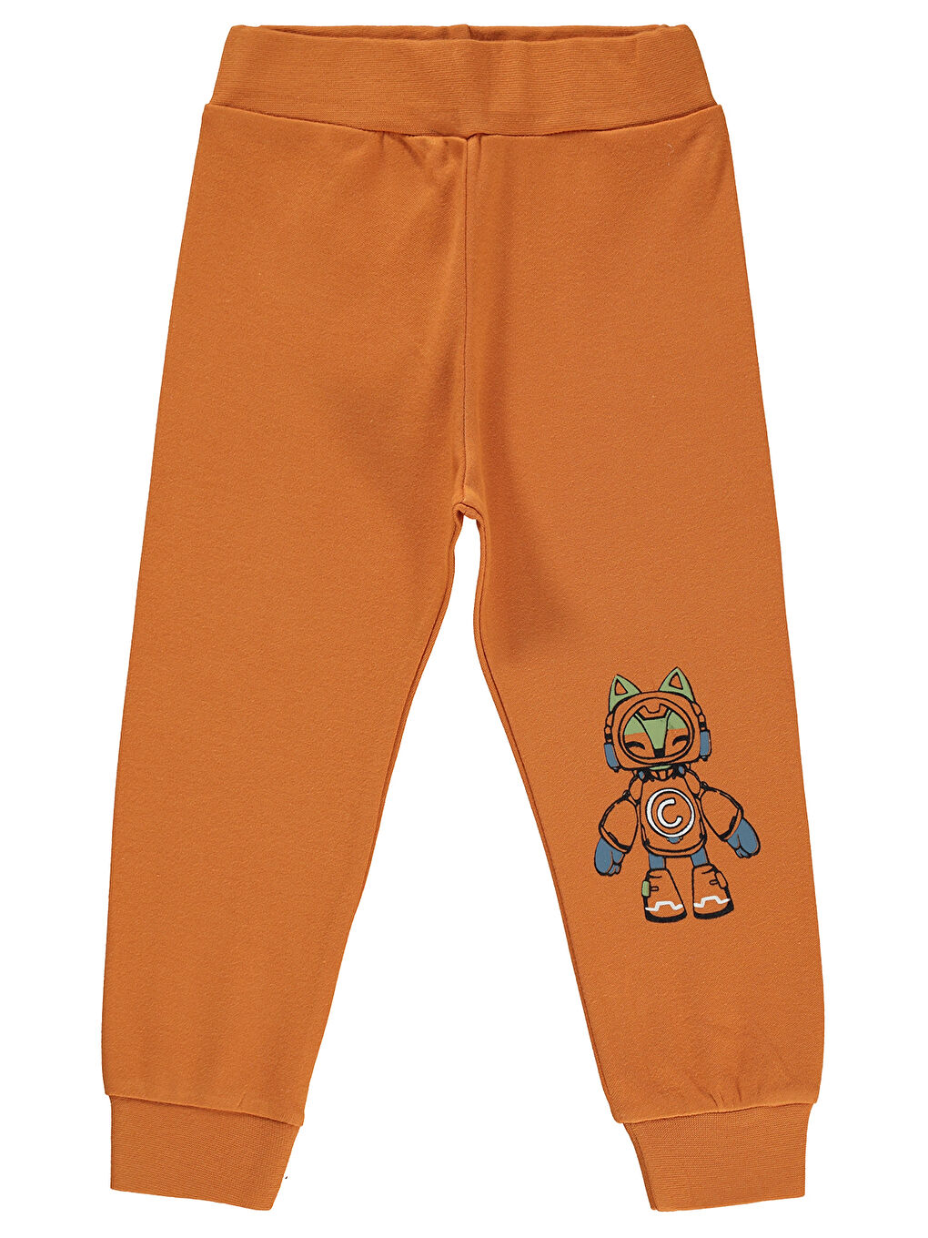 Turuncu Erkek Çocuk Eşofman Altı 2-5 Yaş Oranj