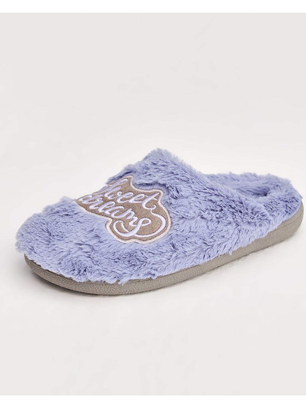 Ekru LOVES\SWEET-Kadın Ev Terliği-4