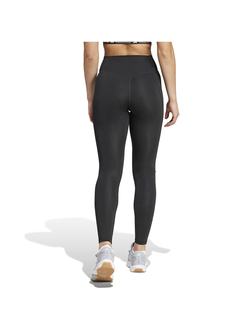 Optime Essentials Stash Pocket 1/1 Kadın Siyah Tayt-1