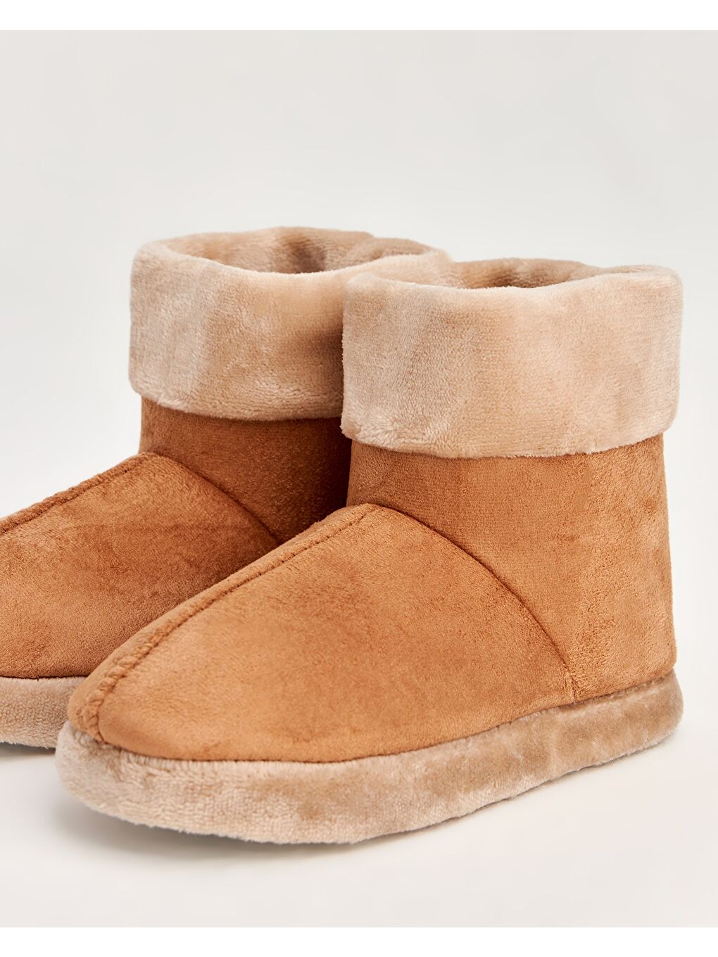 Kahverengi HIRAET - Burgu Detaylı Kadın Panduf-1