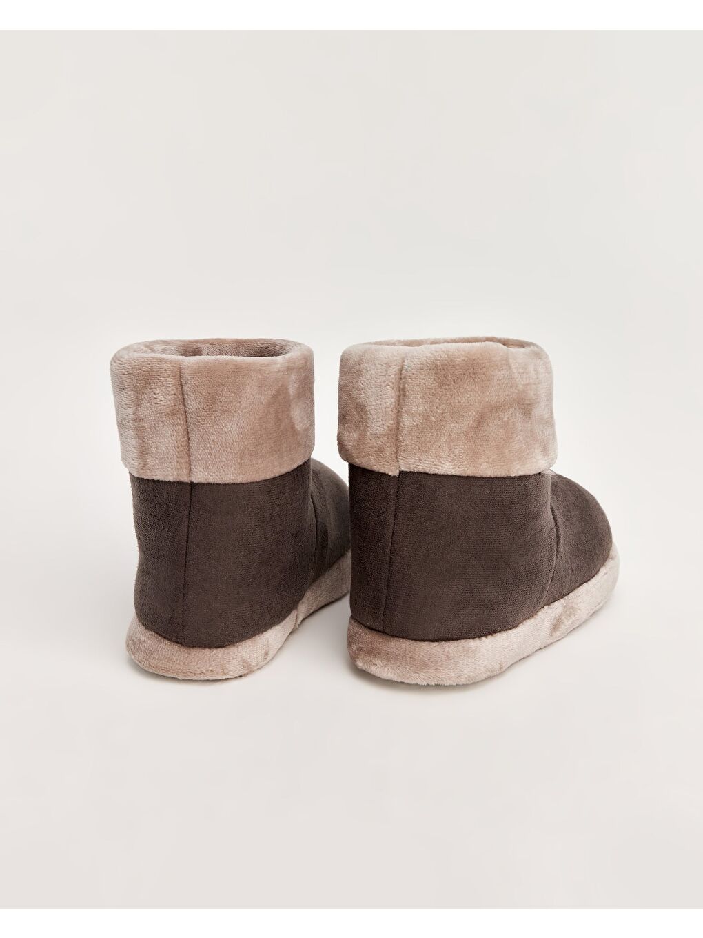 Kahverengi HIRAET - Burgu Detaylı Kadın Panduf-7