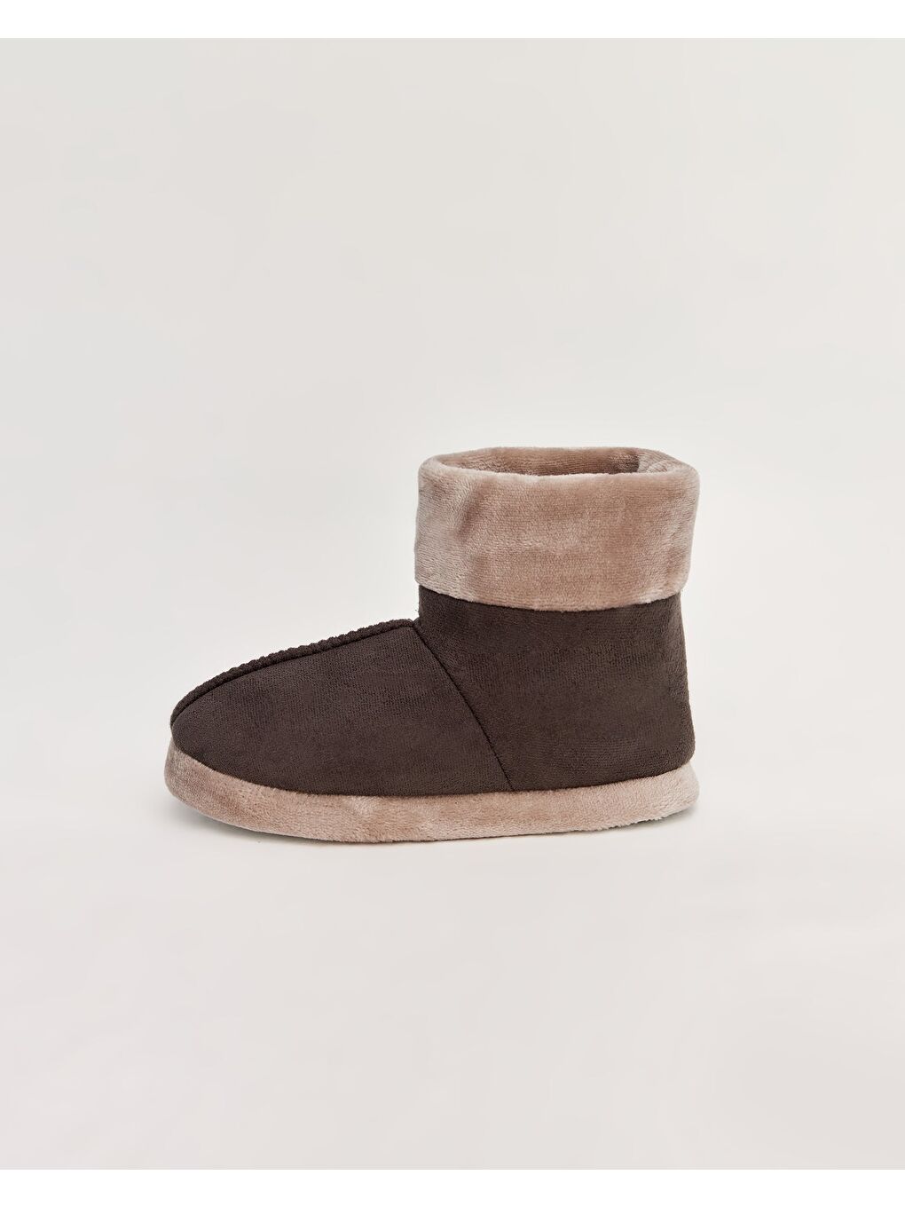 Kahverengi HIRAET - Burgu Detaylı Kadın Panduf-9