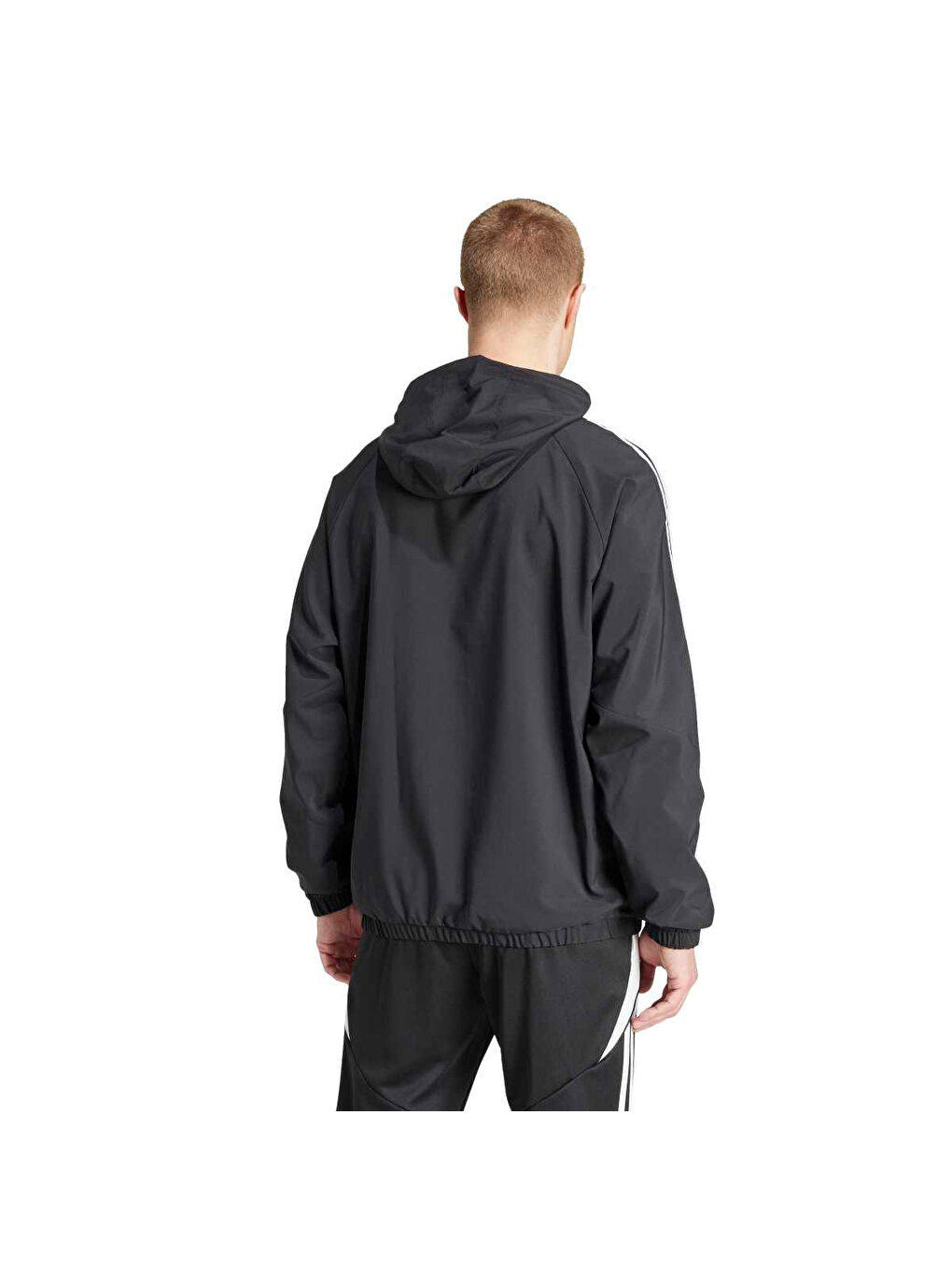 Tiro 24 Erkek Siyah Kapşüşonlu Yağmurluk-1