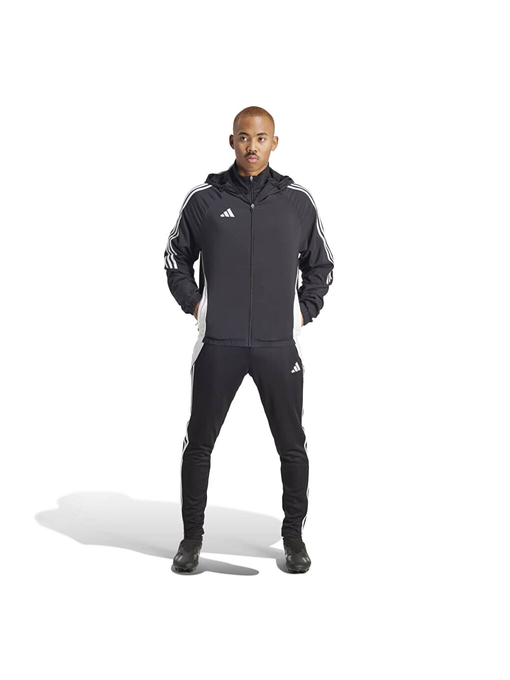 Tiro 24 Erkek Siyah Kapşüşonlu Yağmurluk-2