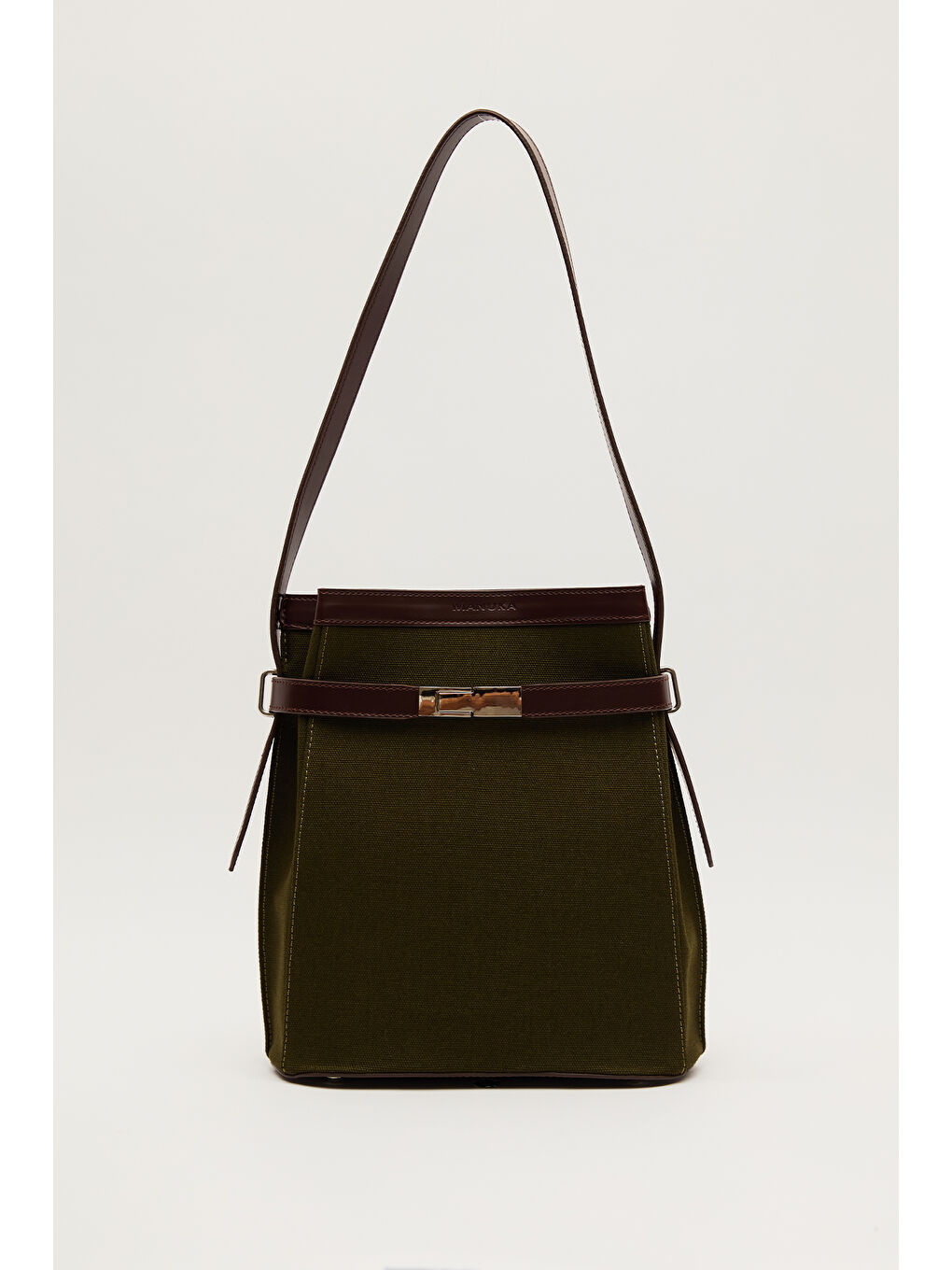 Mılo Kanvas Baget Çanta Haki-3