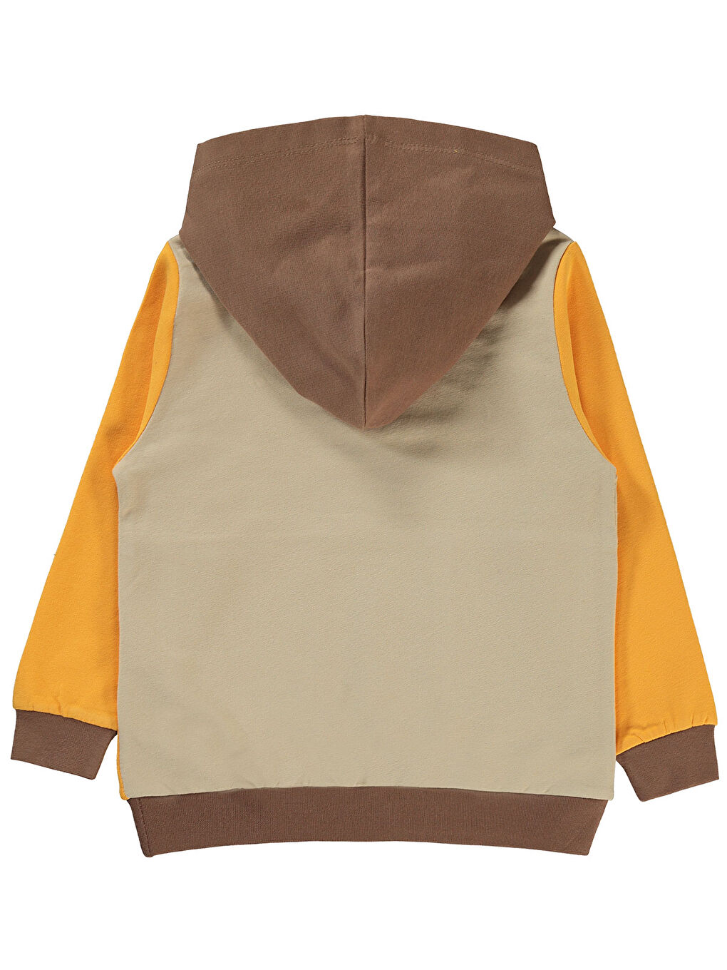 Boys Erkek Çocuk Kapüşonlu Sweatshirt 2-5 Yaş Sarı-1