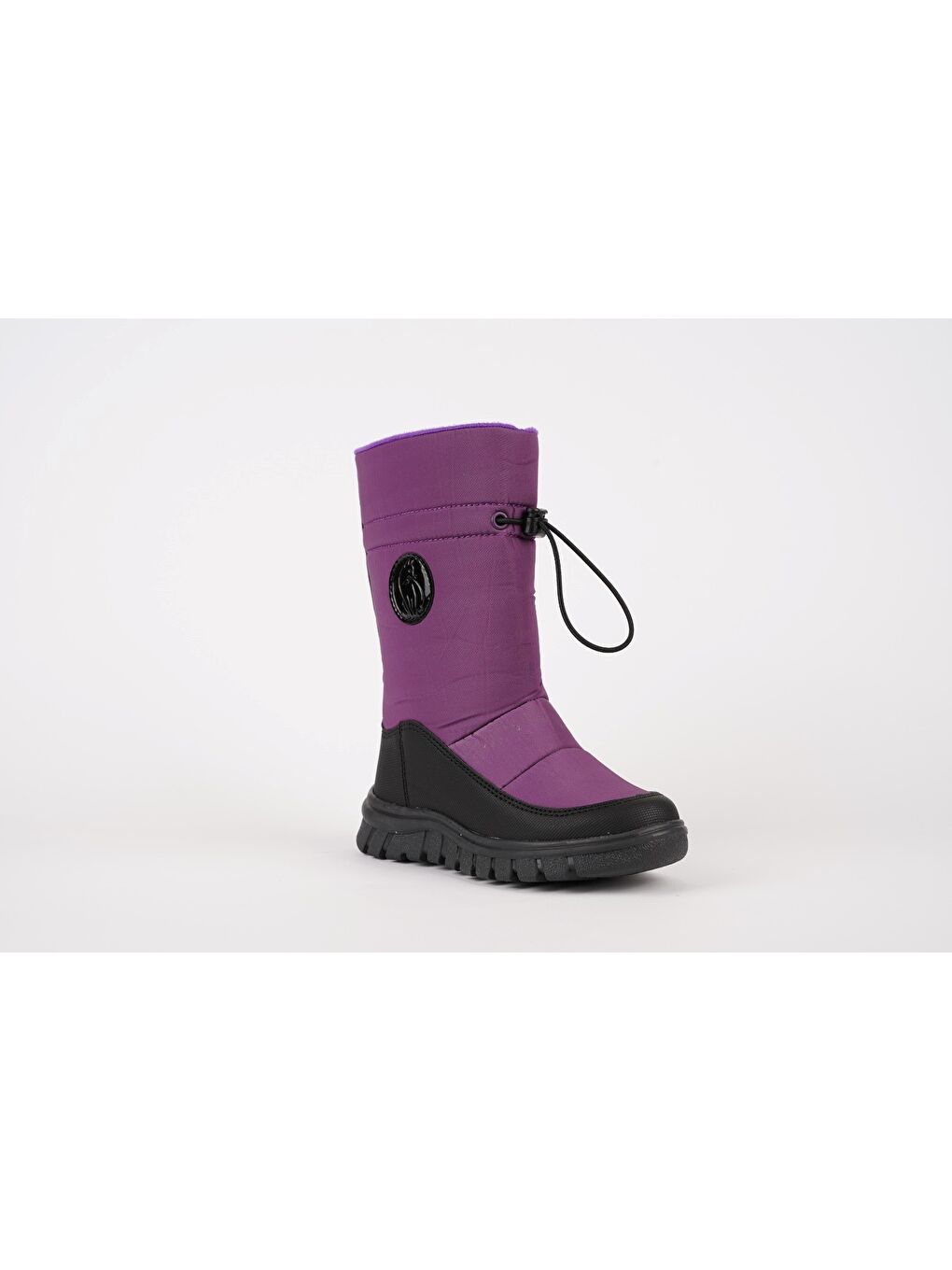 Mor Demos Çocuk Unisex Soğuk Geçirmez Bot & Çizme-1