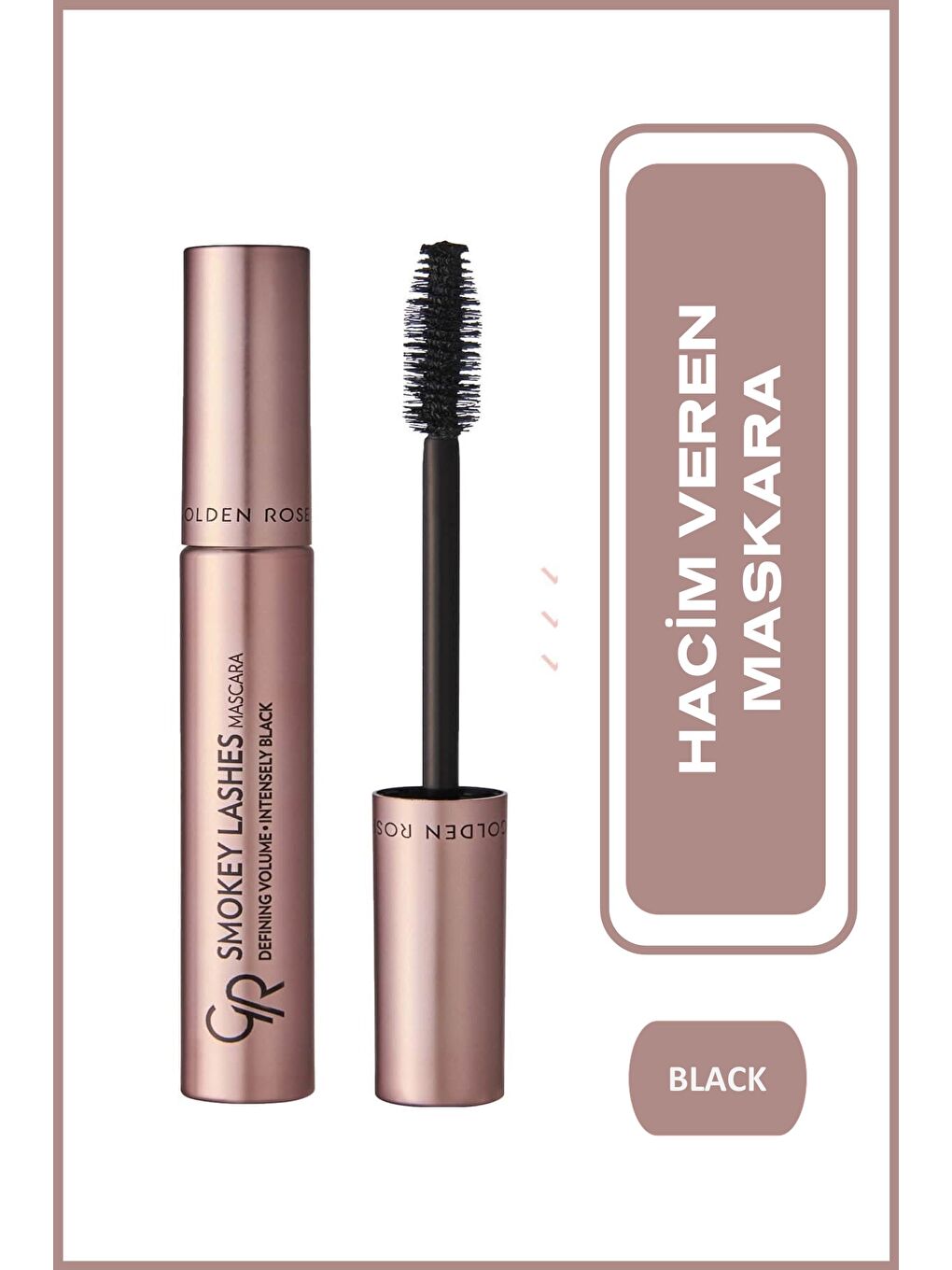 Smokey Lashes Mascara - Black - Hacim Veren Maskara-4
