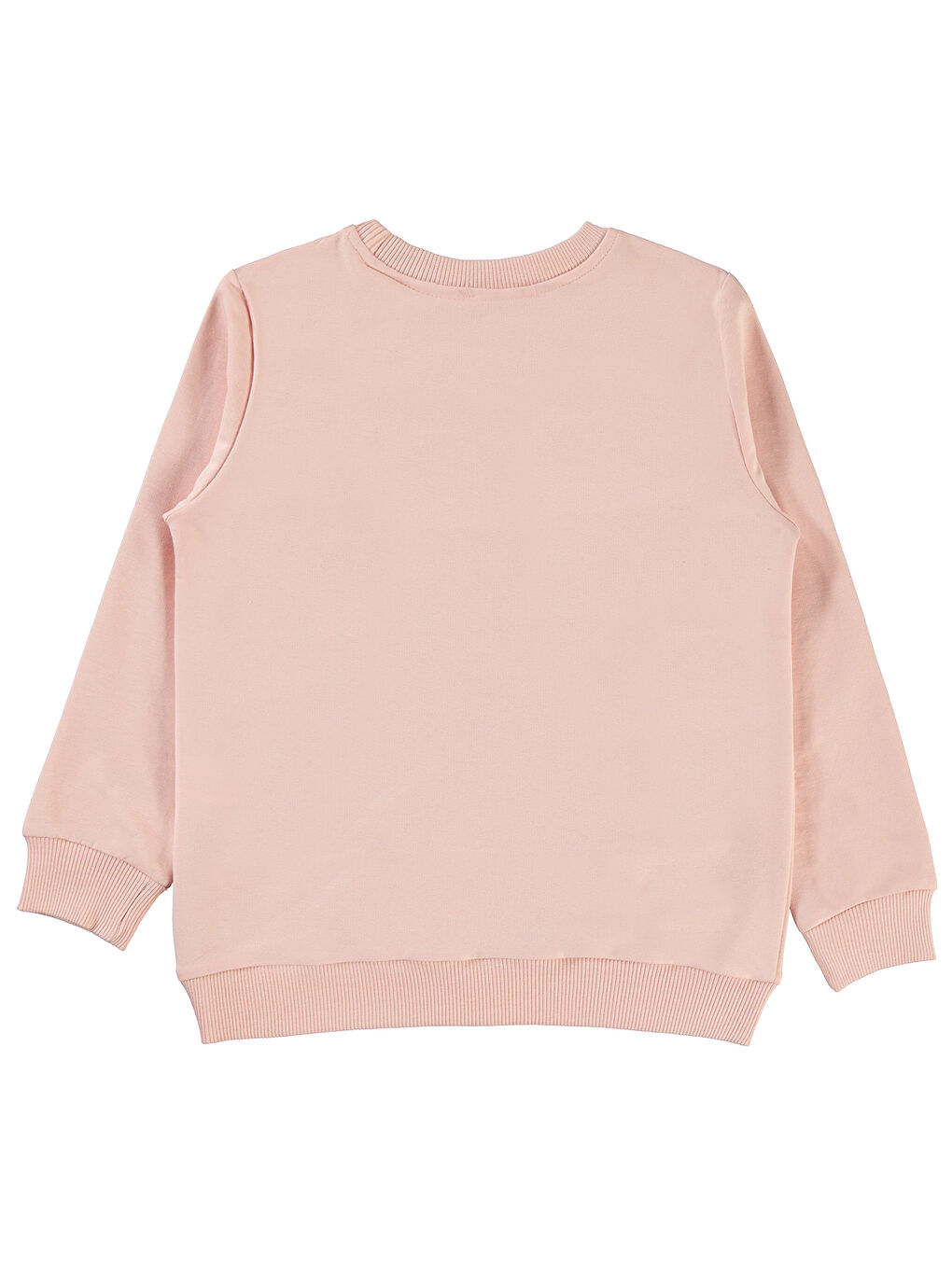 Pembe Tom And Jerry Kız Çocuk Sweatshirt 6-9 Yaş Açık Pudra-1