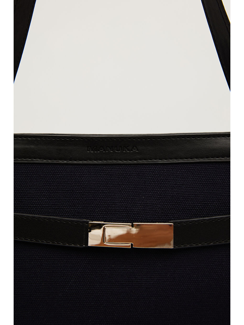 Mılo Kanvas Baget Çanta Lacivert-5