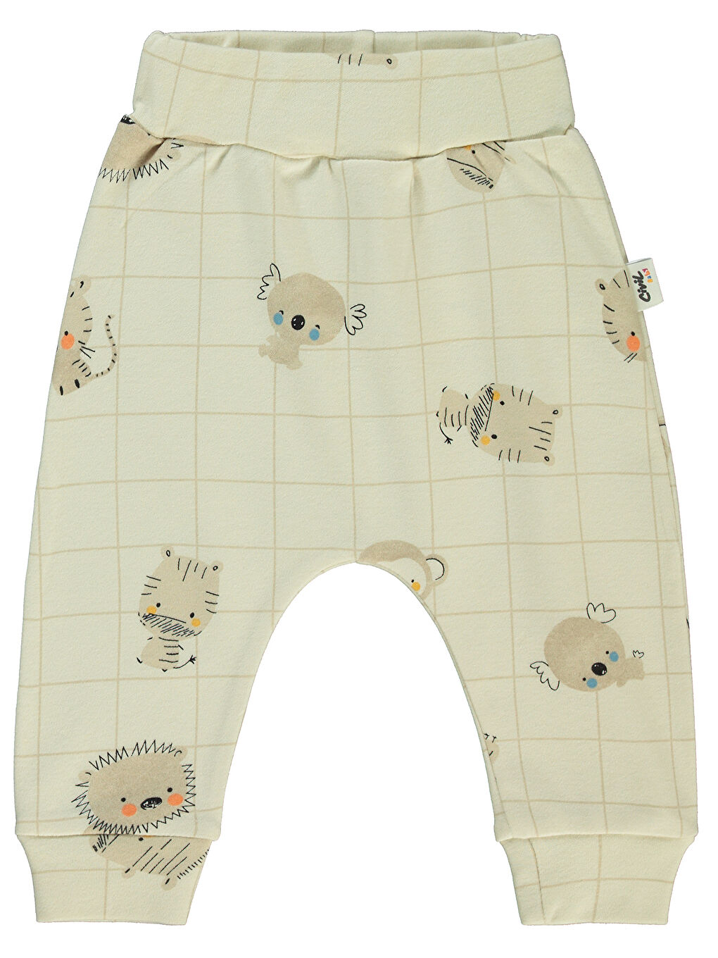 Kahverengi Baby Erkek Bebek 2'li Patiksiz Tek Alt 6-18 Ay Hardal-2