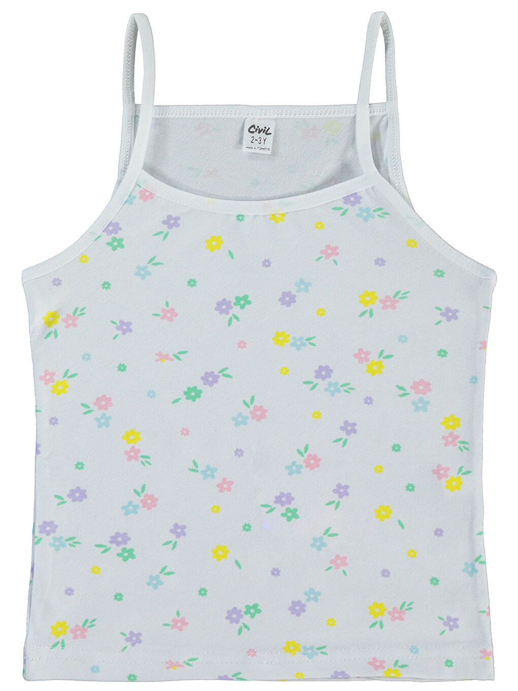 Girls Kız Çocuk 2'li Atlet Set 2-10 Yaş Lila-2