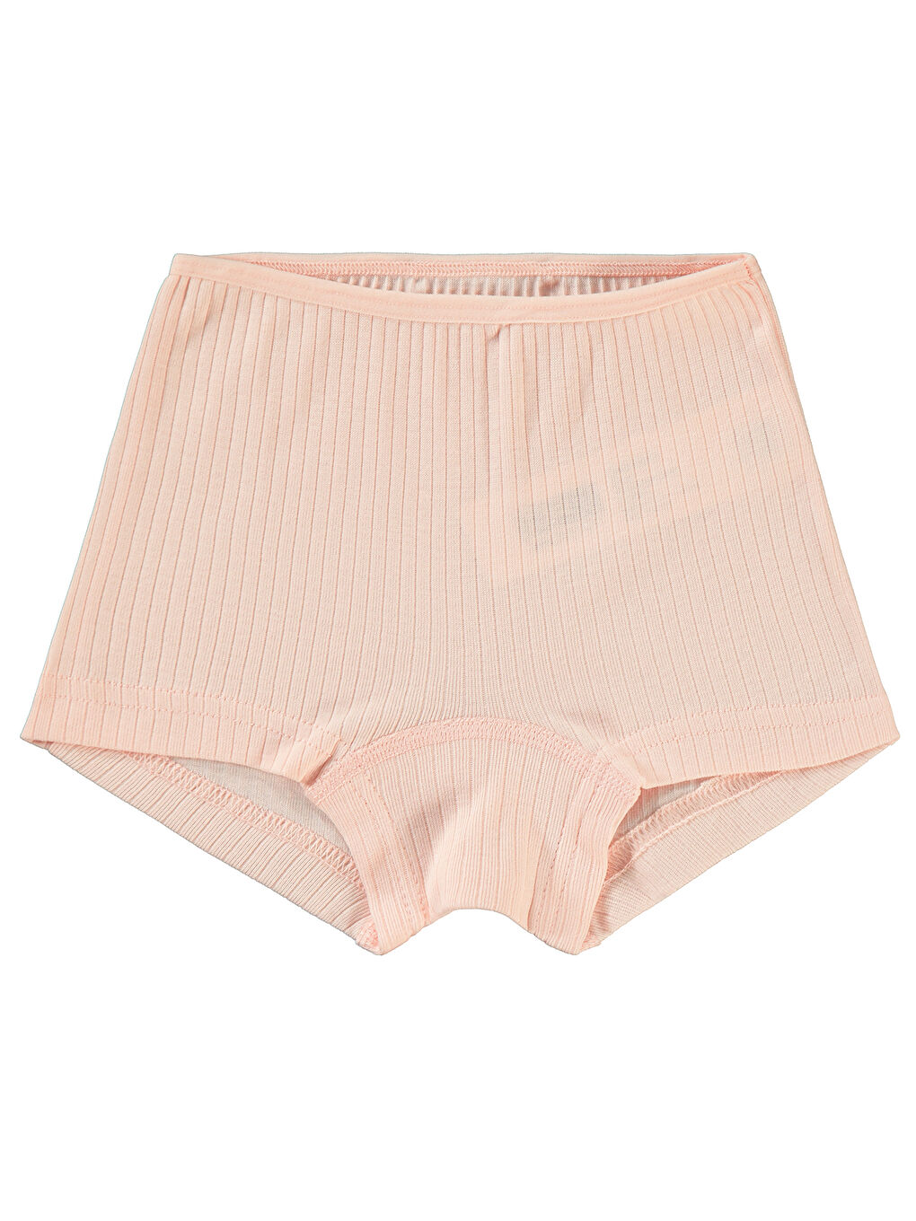 Pembe Girls Kız Çocuk 2'li Boxer 2-10 Yaş Ekru-Somon-1
