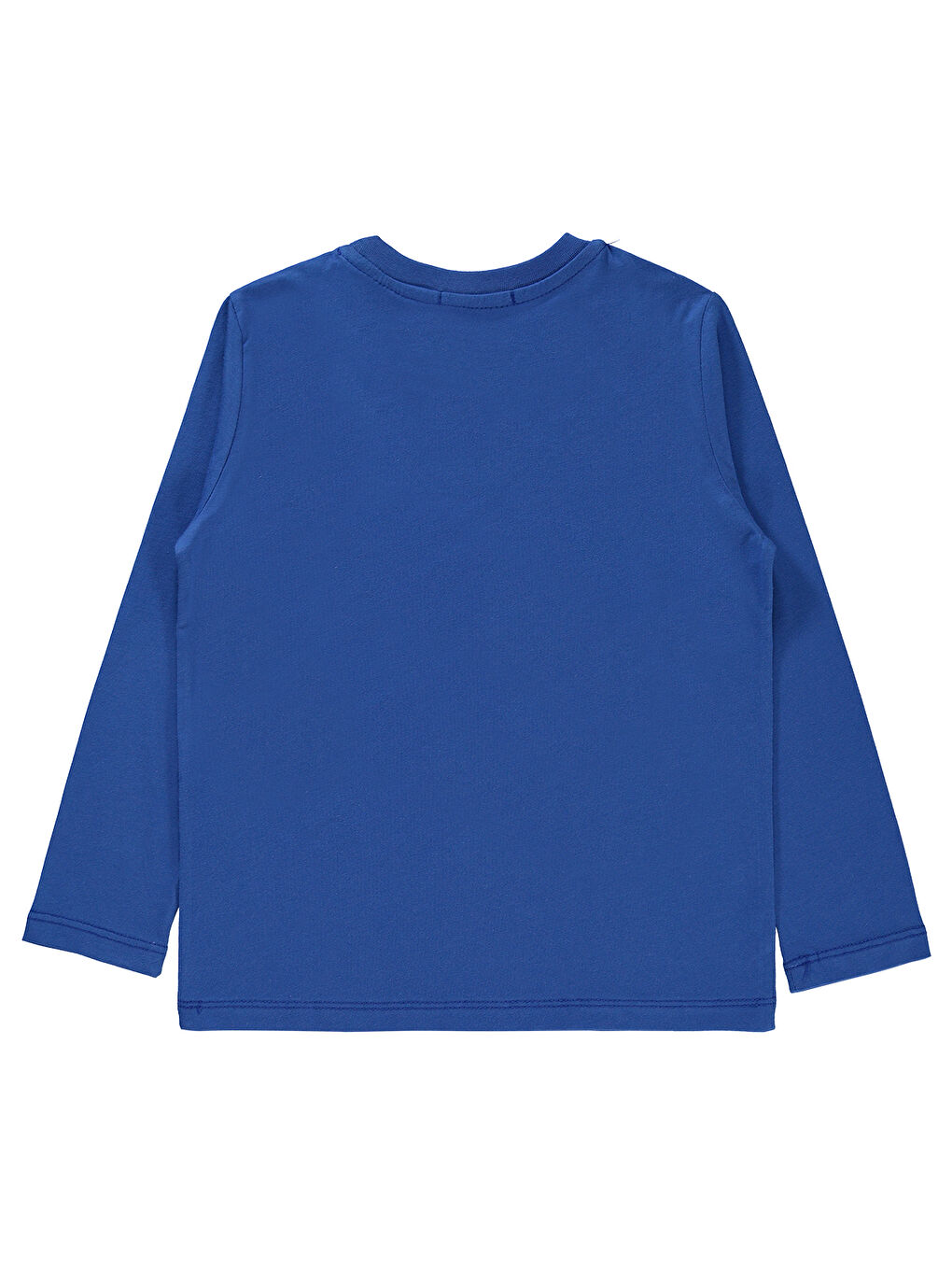 Mavi Superman Erkek Çocuk Sweatshirt 6-9 Yaş Saks-1