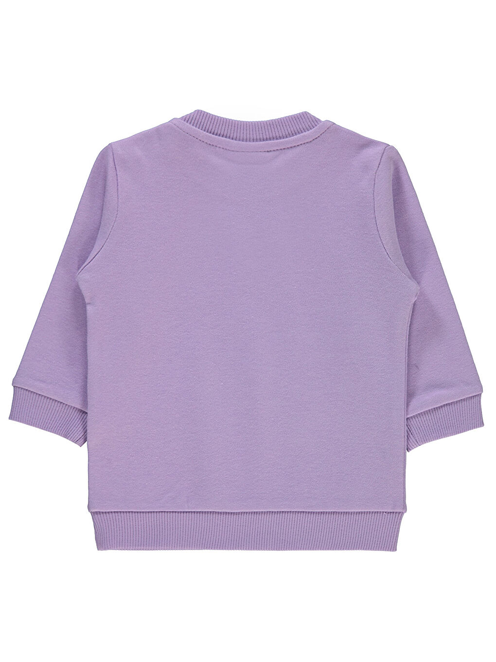 Baby Kız Bebek Sweatshirt 6-18 Ay Lila-1
