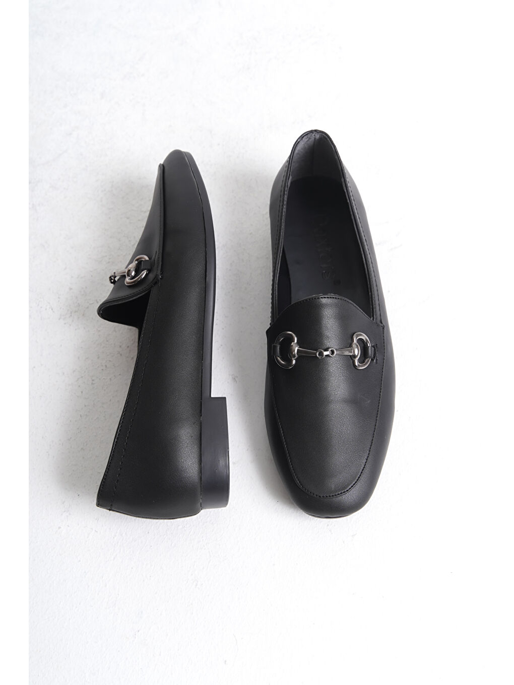 Siyah D551 Günlük Ortopedik Kadın Babet Ayakkabı-3